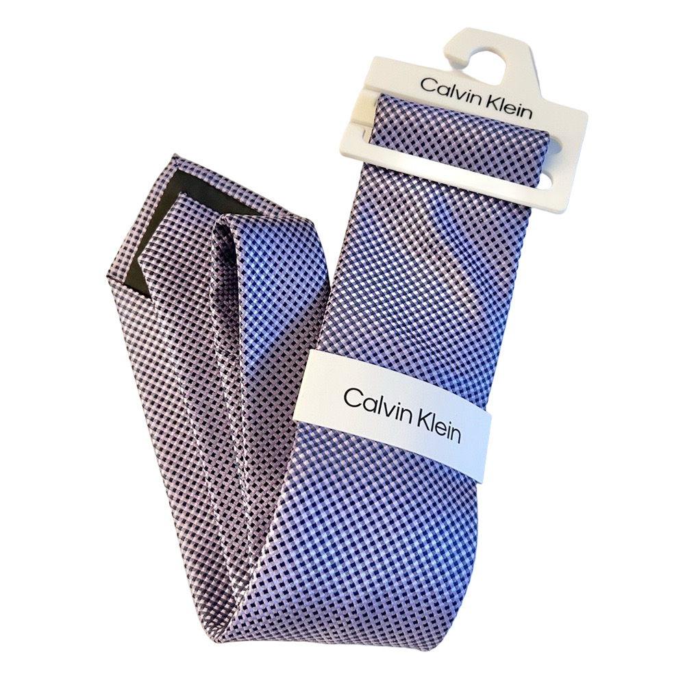 Calvin Klein Men’s Tie Purple NWT - Picture 1 of 7